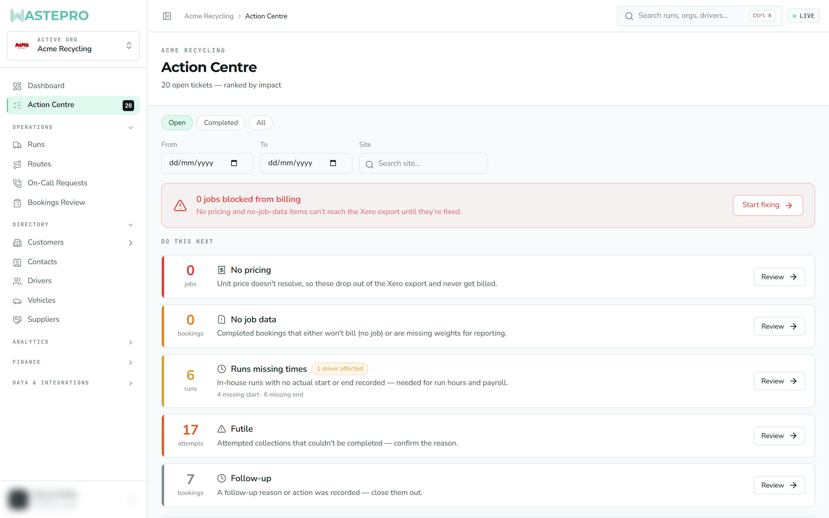 The Action Centre